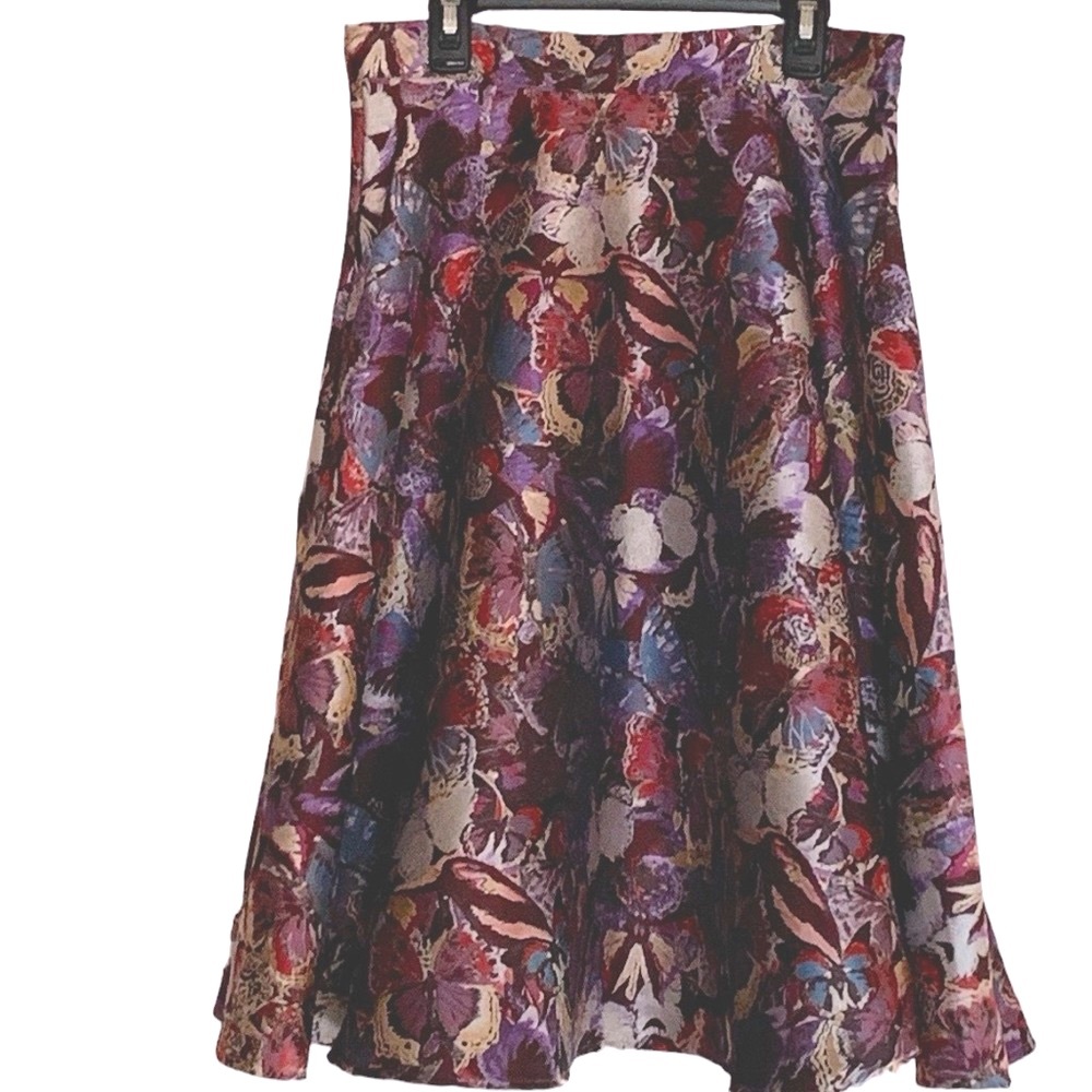 Jenn Skirt with beautiful bold colors and patterns, size M